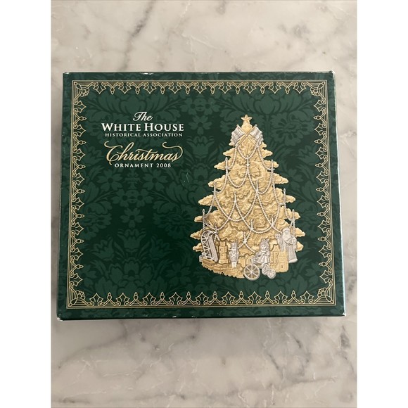 2008 The White House Historical Association Christmas Ornament- In Box! - Picture 3 of 5
